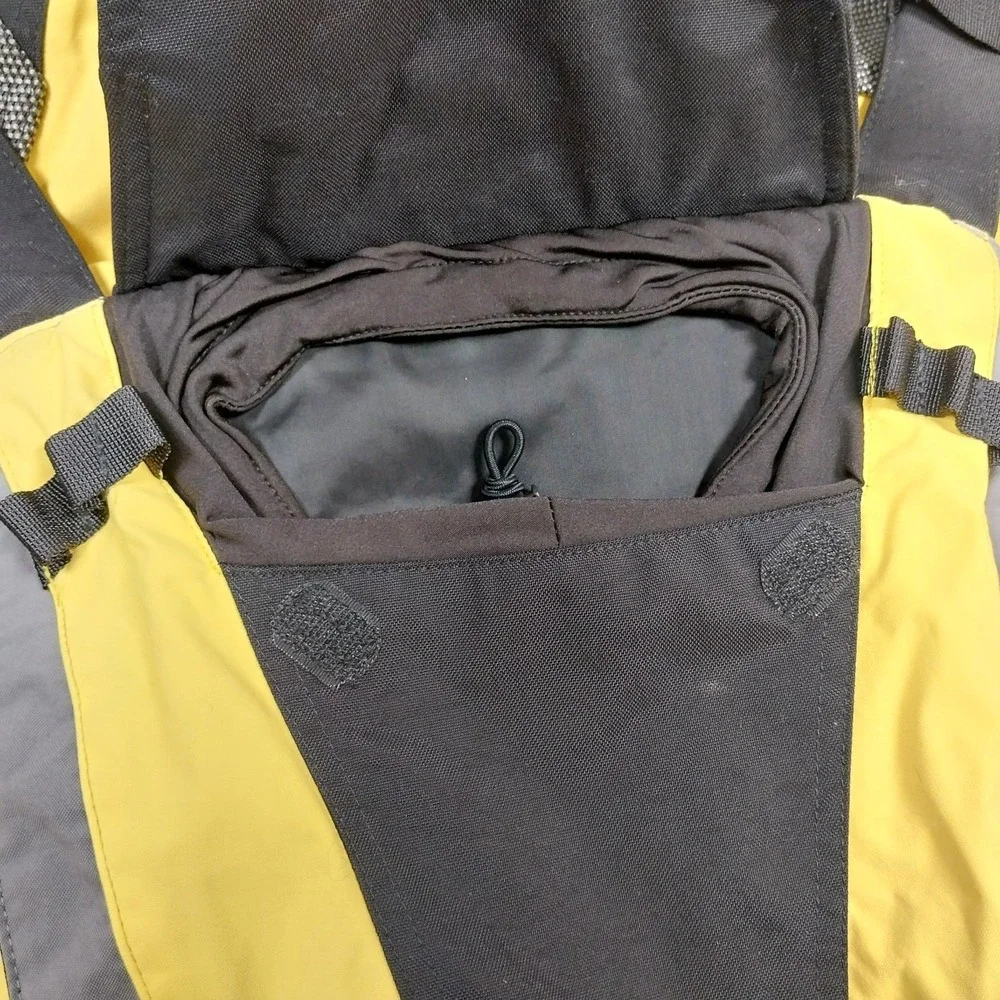 The North Face Steep Tech Jacket Mens Large Black Yellow Scot Schmidt Work Ski